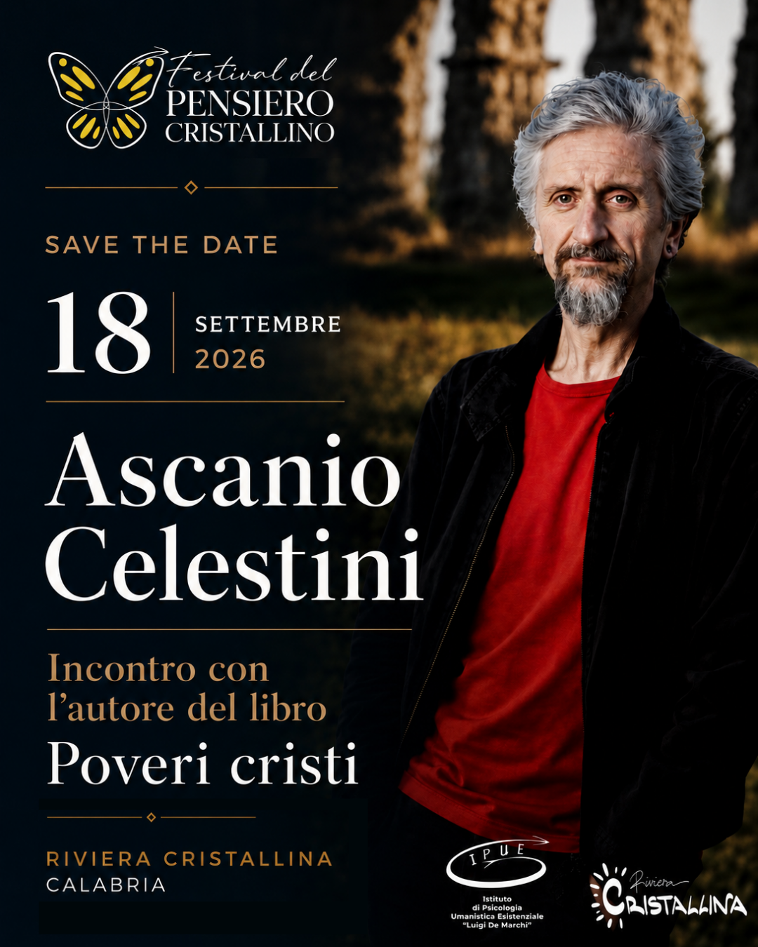 Save the Date Ascanio Celestini 18 settembre 2026